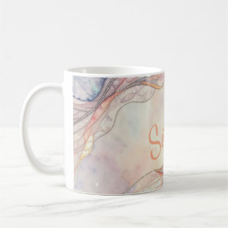  dragonfly pattern Mug Kaffeetasse