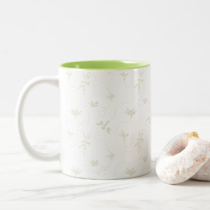 Dragonfly-Pattern-Tasse Zweifarbige Tasse