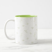 Dragonfly-Pattern-Tasse Zweifarbige Tasse (Links)