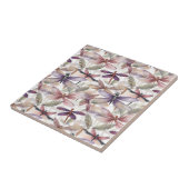 Dragonfly Pattern Tile Fliese (Seite)