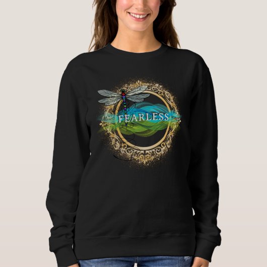 Dragonfly Personalisiert Sweatshirt (Vorderseite)