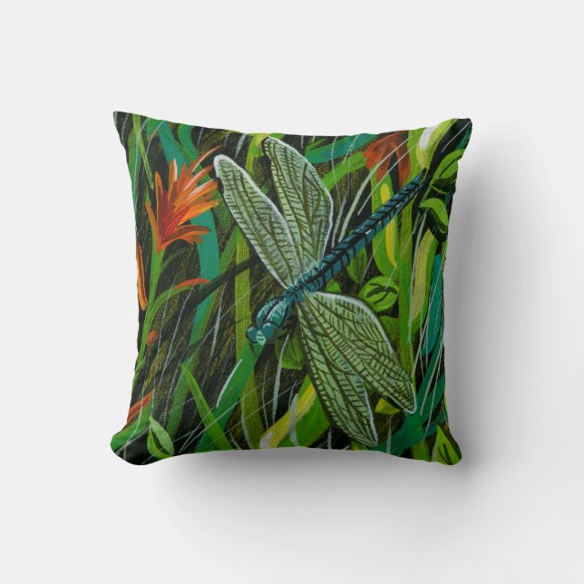 Dragonfly Pillow Kissen (Vorderseite)