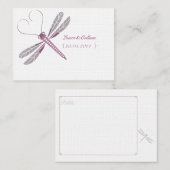 Dragonfly-Platzkarten Platzkarte (Vorne/Hinten)