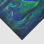 Dragonfly Pond 3D Glas Mixed Media Seidenpapier (Detail)