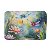 Dragonfly Pond Lili Pads Drachenfliegen