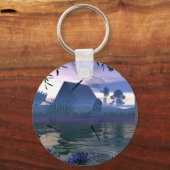 Dragonfly Pond Schlüsselanhänger (Vorderseite)