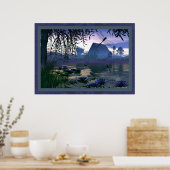Dragonfly Pond von Michelle Wilder Poster (Küche)