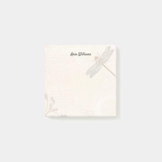 Dragonfly Post-it-Notizen Post-it Klebezettel (Vorderseite)