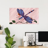 Dragonfly Poster (Heimbüro)