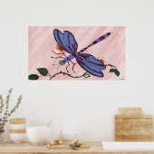 Dragonfly Poster (Küche)