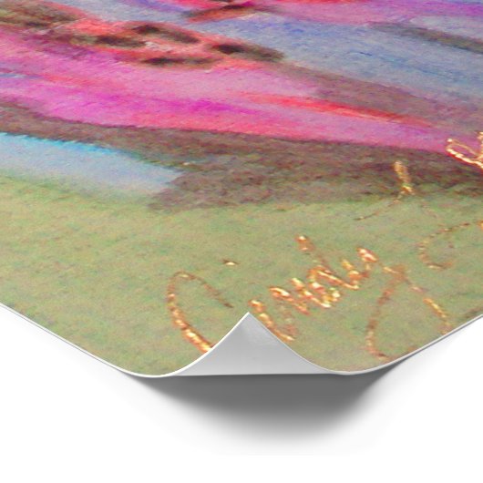 Dragonfly Poster (Ecke)