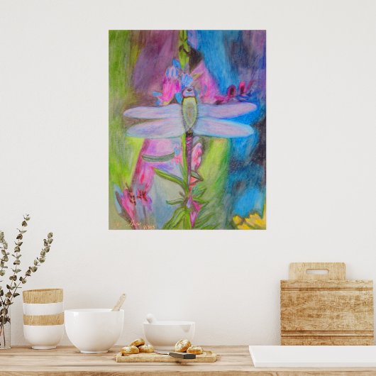 Dragonfly Poster (Küche)