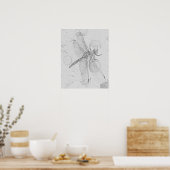 Dragonfly Poster (Küche)