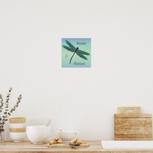 Dragonfly Poster (Küche)