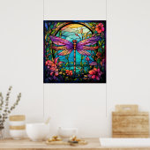 Dragonfly Poster (Küche)