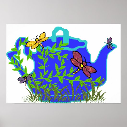 Dragonfly-Poster Poster (Vorne)