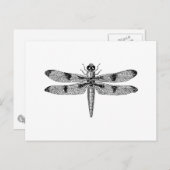 Dragonfly Postkarte (Vorne/Hinten)
