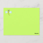 Dragonfly Postkarte (Rückseite)