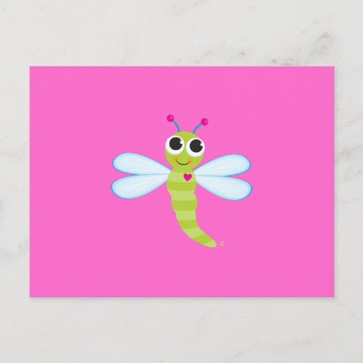 Dragonfly Postkarte (Vorderseite)