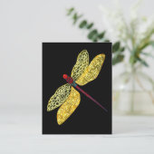Dragonfly Postkarte (Stehend Vorderseite)