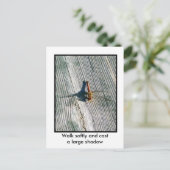 Dragonfly Postkarte (Stehend Vorderseite)