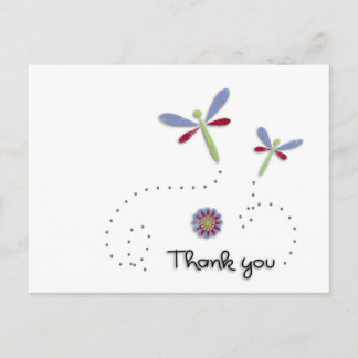 Dragonfly Postkarte
