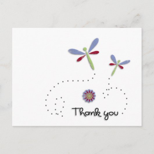 Dragonfly Postkarte (Vorderseite)