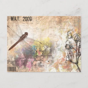 Dragonfly Postkarte