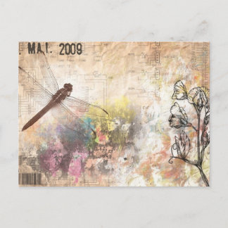 Dragonfly Postkarte