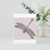 Dragonfly Postkarte (Stehend Vorderseite)