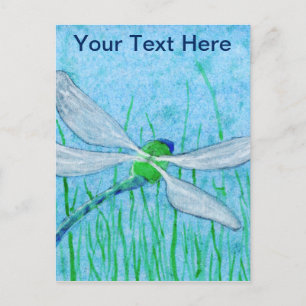 Dragonfly Postkarte