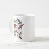 Dragonfly Print 3 Kaffeetasse (Vorderseite Links)