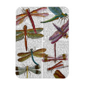 Dragonfly Print 3 Magnet (Vertikal)