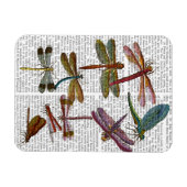 Dragonfly Print 4 Magnet (Horizontal)