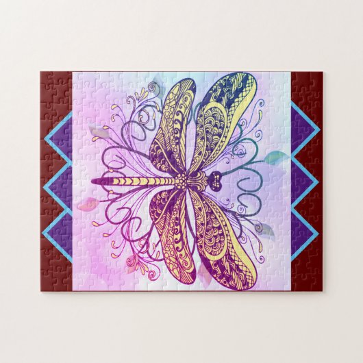 Dragonfly Puzzle (Horizontal)