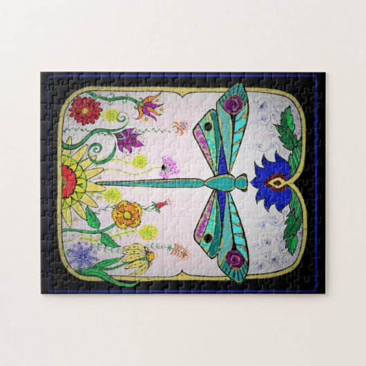 Dragonfly Puzzle (Horizontal)