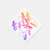 Dragonfly Rainbow Serviette (Ecke)