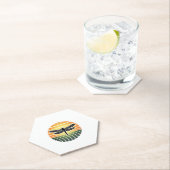 Dragonfly Retro (3) Untersetzer (Vor Ort)