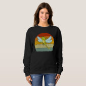 Dragonfly Retro Style Vintage Sweatshirt (Vorne ganz)