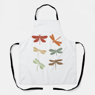 Dragonfly Retro Vintag Dragonfly Geschenk für Frau Schürze