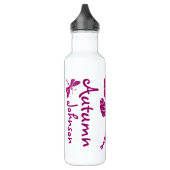 Dragonfly-Rosa-Flasche Trinkflasche (Links)