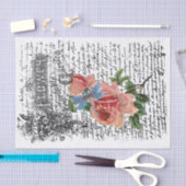 Dragonfly-Rose Seidenpapier (Handwerk)