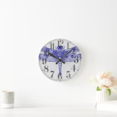 Dragonfly Runde Wanduhr (Zuhause)