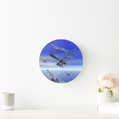 Dragonfly Runde Wanduhr (Zuhause)