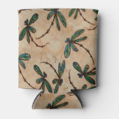 Dragonfly Rustikale Creme Dosenkühler (Vorderseite)