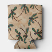 Dragonfly Rustikale Creme Dosenkühler (Rückseite)