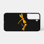 Dragonfly Samsung Case - Feuer Galaxy Hülle (Rückseite (Horizontal))