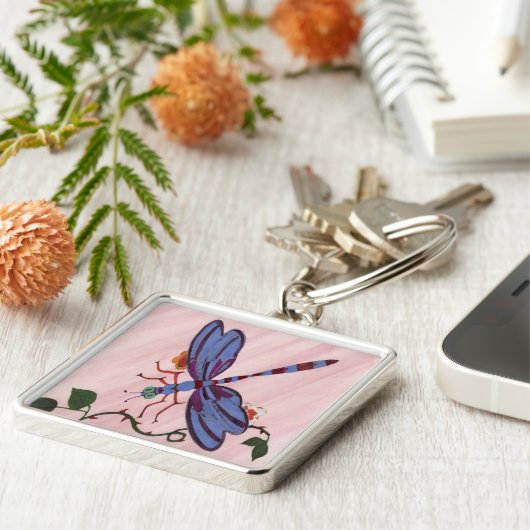 Dragonfly-Schlüsselanhänger Schlüsselanhänger (Seite)