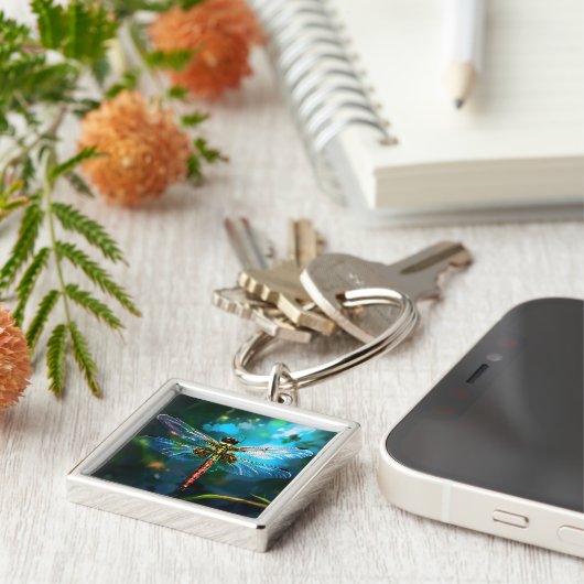 Dragonfly-Schlüsselanhänger Schlüsselanhänger (Seite)