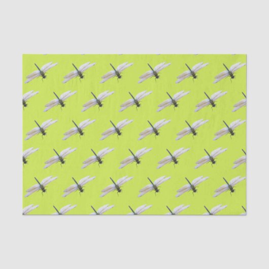 Dragonfly Seidenpapier (Vorderseite)